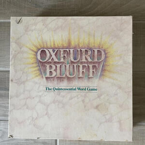 OXFURD BLUFF - The Quintessential Word Game